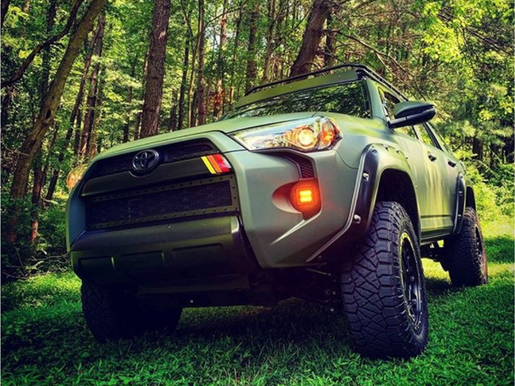 LED Fog Light Pod Replacements Brackets Kit For 2014 - 2024 Toyota 4Runner - Spirit of 1876Dealers of Cali Raised LED