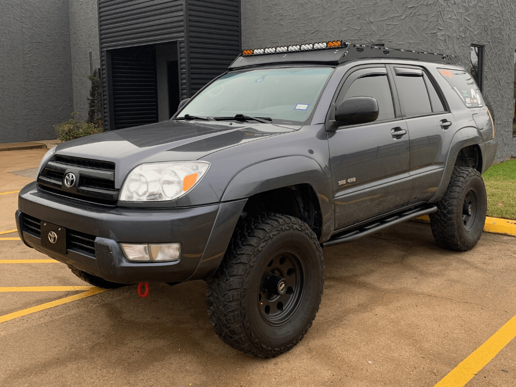 Trail Edition Bolt On Rock Sliders For 2003 - 2009 Toyota 4Runner - Spirit of 1876Dealers of Cali Raised LED