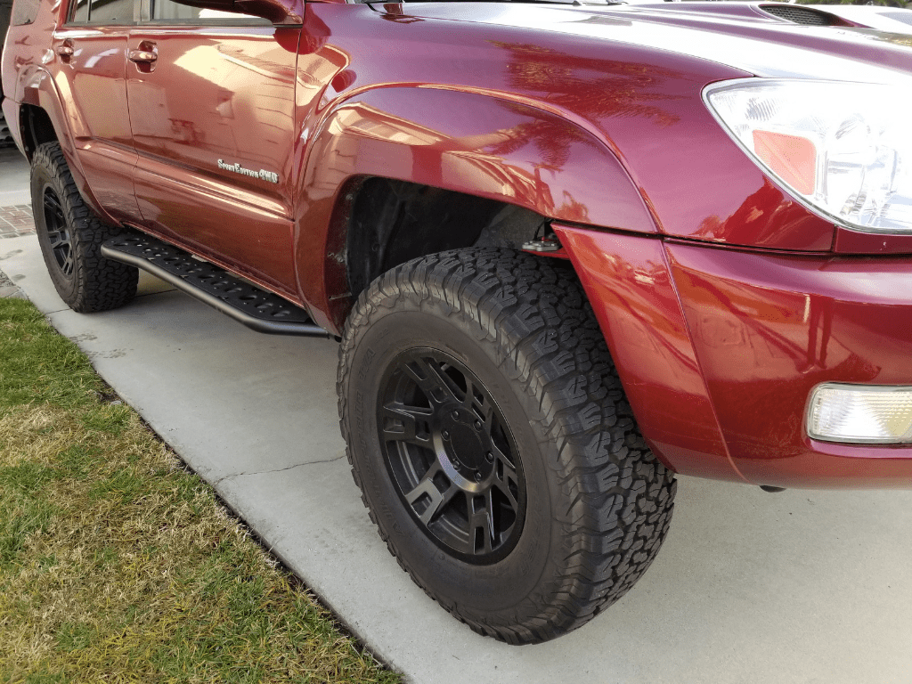 Step Edition Bolt On Rock Sliders For 2003 - 2009 Toyota 4Runner - Spirit of 1876Dealers of Cali Raised LED