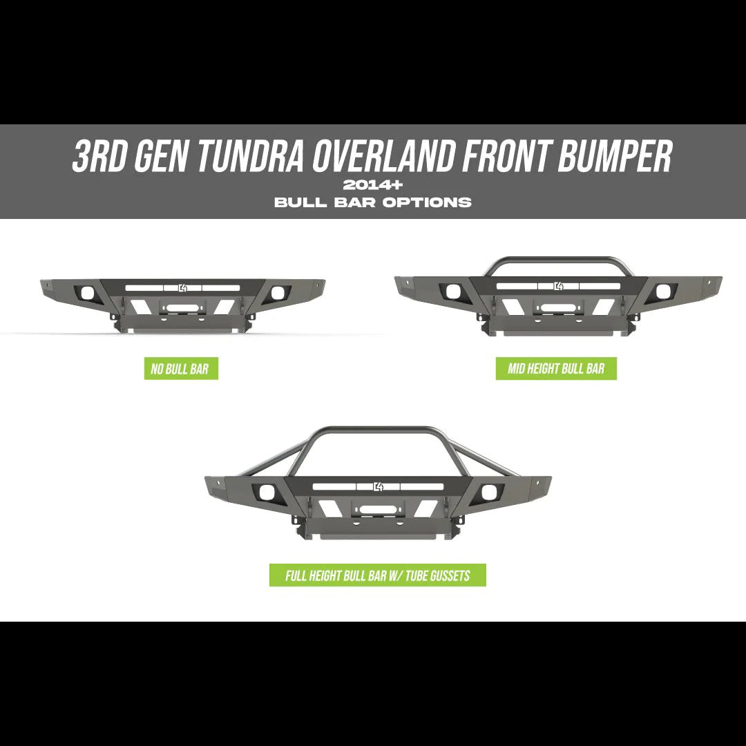 C4 TUNDRA OVERLAND SERIES FRONT BUMPER / 2ND GEN / 2014-2021 - Spirit of 1876
