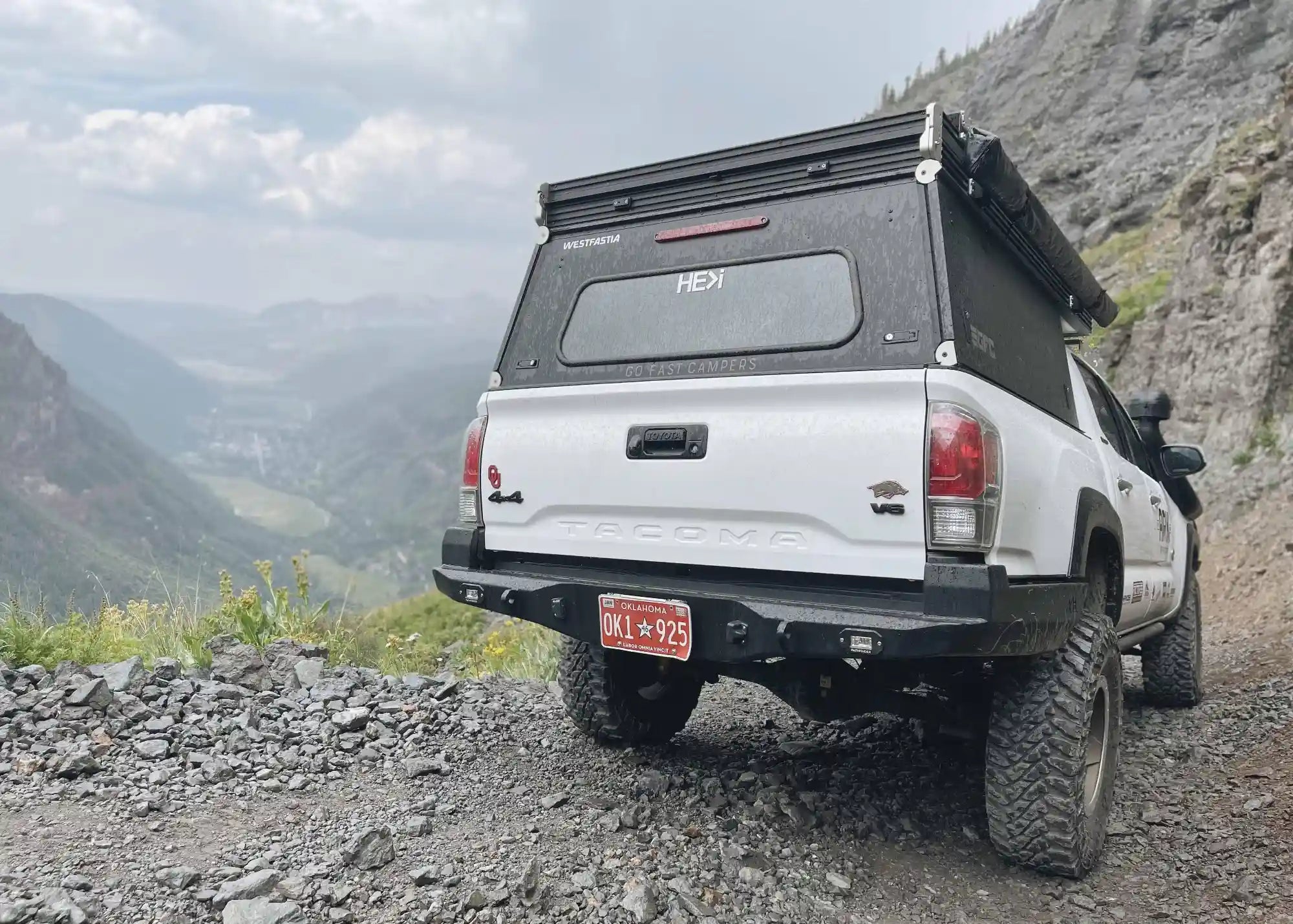 Hi - Lite Overland Toyota Tacoma Rear Bumper 3rd Gen (2016 - 2023) - Spirit of 1876 - Backwoods Adventure Mods