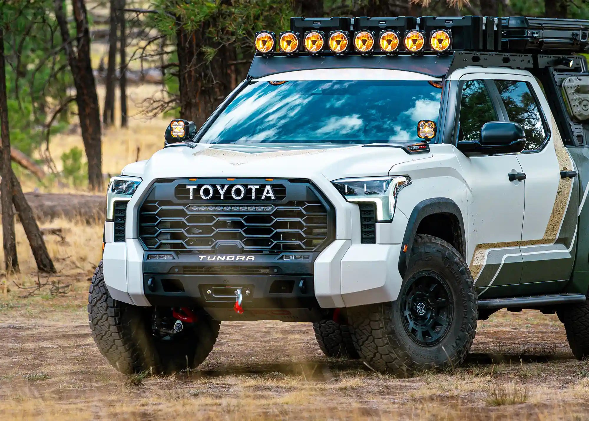 Tundra Front Bumper 3rd Gen (2022 - 2026) - Spirit of 1876Backwoods Adventure Mods