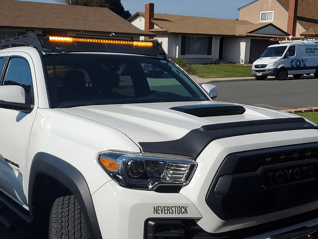 Prinsu 40" Cut - Out Prinsu Roof Rack Slim LED Light Bar Bracket Kit - Spirit of 1876Dealers of Cali Raised LED