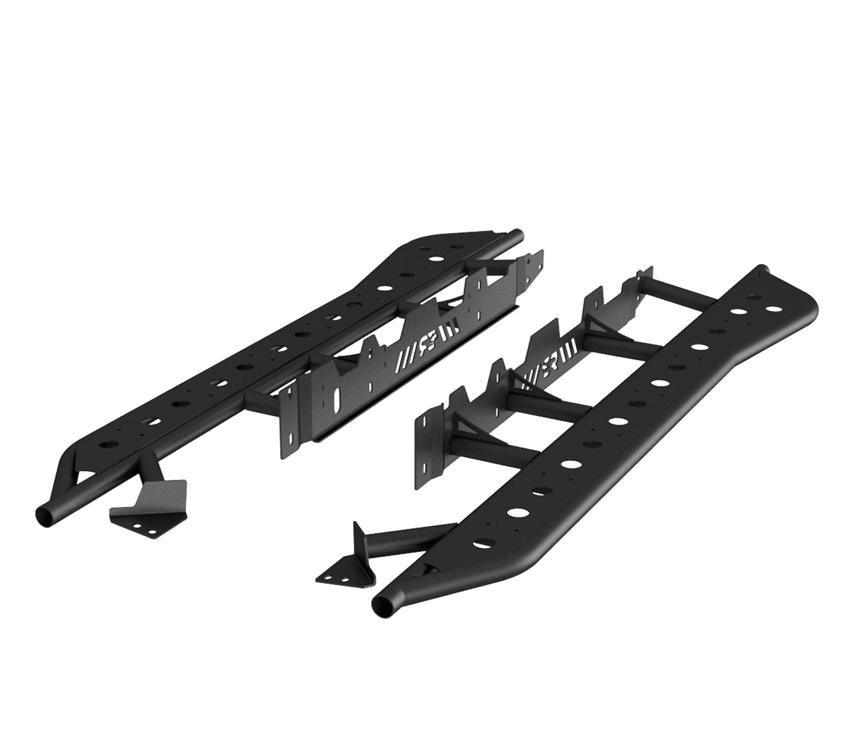 Step Edition Rock Sliders For 2024+ Toyota Tacoma - Spirit of 1876Dealers of Cali Raised LED