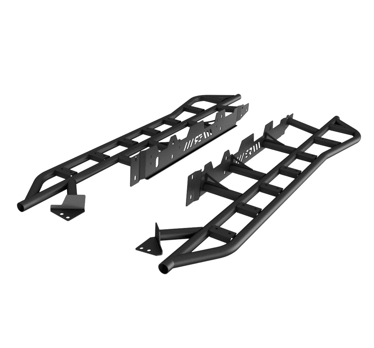 Step Edition Rock Sliders For 2024+ Toyota Tacoma - Spirit of 1876Dealers of Cali Raised LED