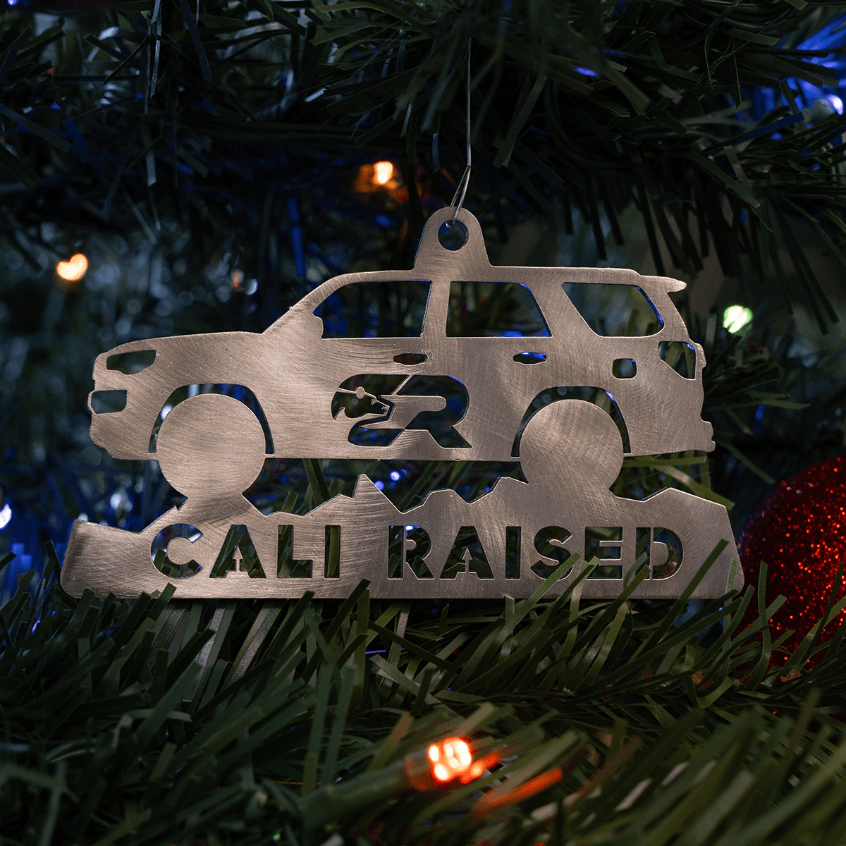 Cali Raised LED 2024 4Runner Christmas Tree Ornament - Spirit of 1876Dealers of Cali Raised LED