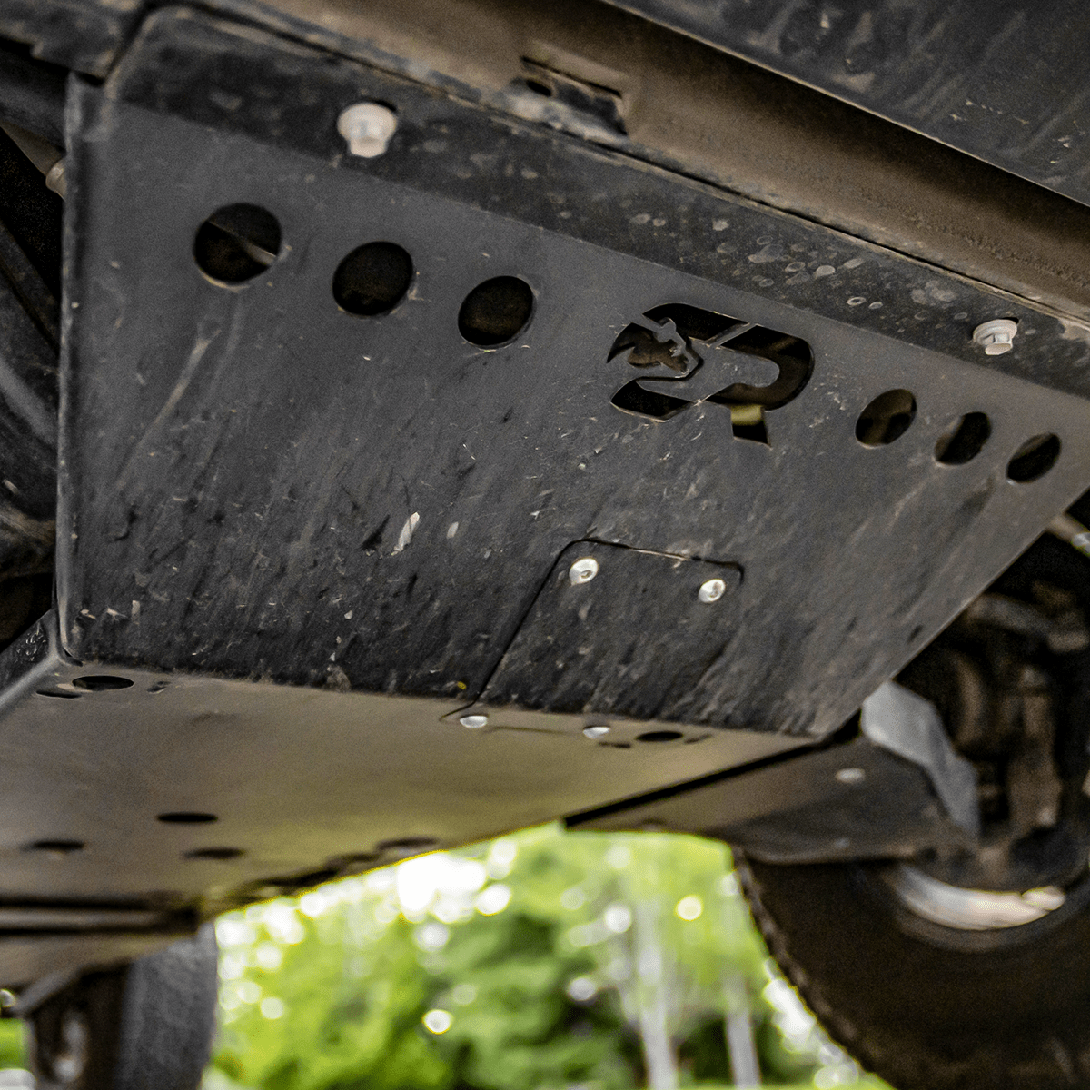 Front Skid Plate For 2007 - 2014 Toyota FJ Cruiser - Spirit of 1876Dealers of Cali Raised LED
