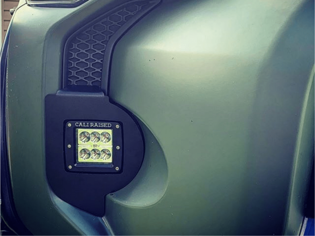 LED Fog Light Pod Replacements Brackets Kit For 2014 - 2024 Toyota 4Runner - Spirit of 1876Dealers of Cali Raised LED