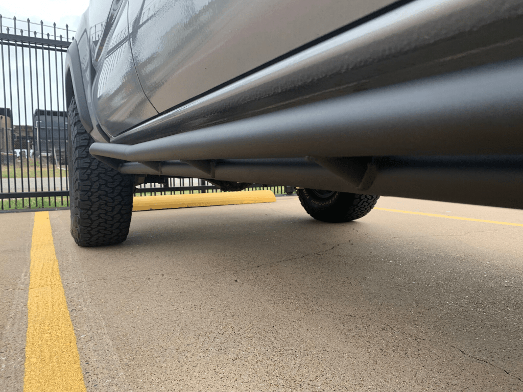 Trail Edition Rock Sliders For 2005 - 2023 Toyota Tacoma - Spirit of 1876Dealers of Cali Raised LED