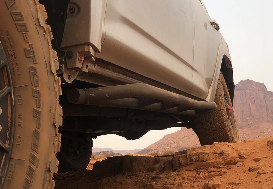 Trail Edition Bolt On Rock Sliders For 2010 - 2024 Toyota 4Runner - Spirit of 1876Dealers of Cali Raised LED