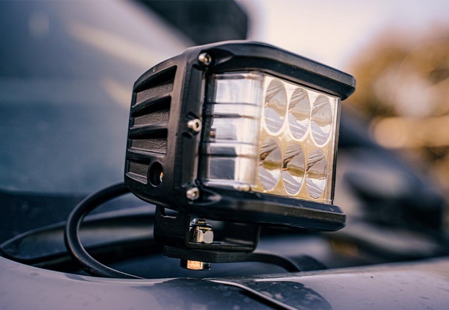Low Profile LED Ditch Light Brackets Kit For 2010 - 2024 Toyota 4Runner - Spirit of 1876Dealers of Cali Raised LED