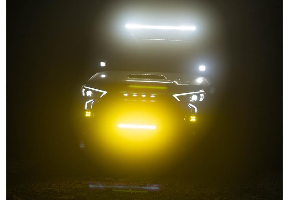 Low Profile LED Ditch Light Brackets Kit For 2010 - 2024 Toyota 4Runner - Spirit of 1876Dealers of Cali Raised LED