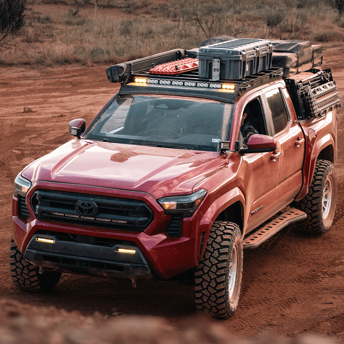 Step Edition Rock Sliders For 2024+ Toyota Tacoma - Spirit of 1876Dealers of Cali Raised LED