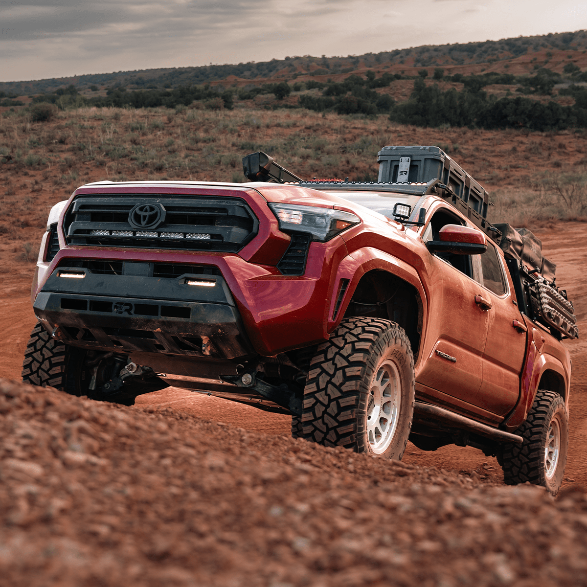 Step Edition Rock Sliders For 2024+ Toyota Tacoma - Spirit of 1876Dealers of Cali Raised LED