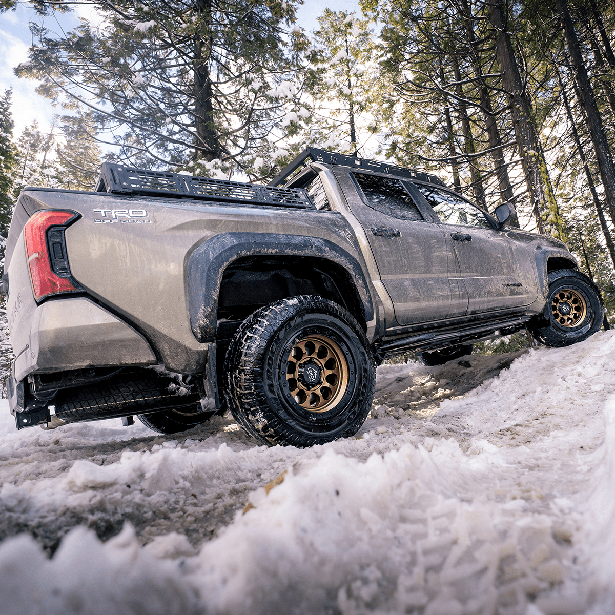 Step Edition Rock Sliders For 2024+ Toyota Tacoma - Spirit of 1876Dealers of Cali Raised LED