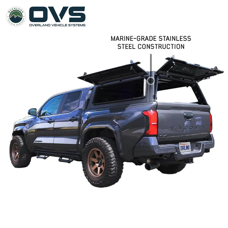OVS Expedition Truck Cap for 2024-2027 Toyota Tacoma 5' Bed