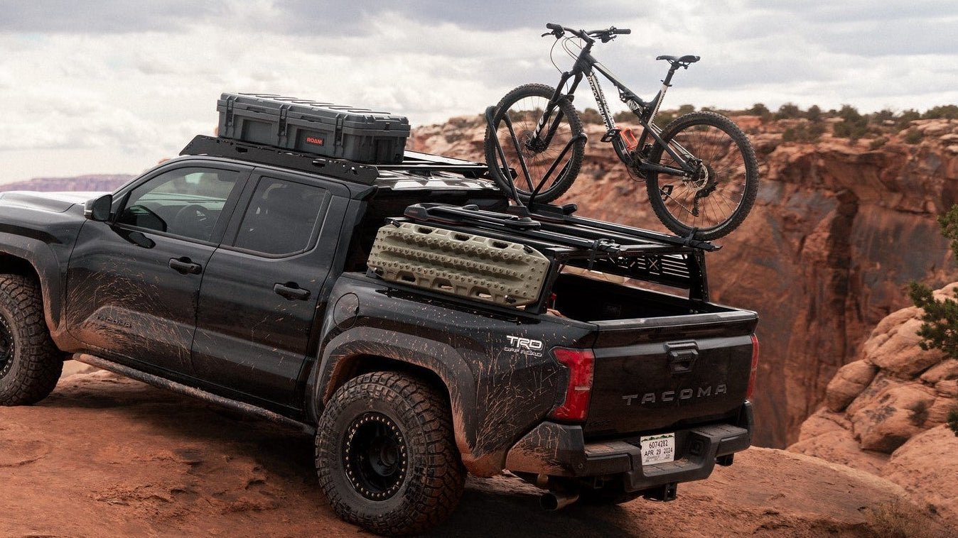 Toyota Tacoma Mid Height PAK System Bed Rack - Spirit of 1876 - Sherpa Equipment Company