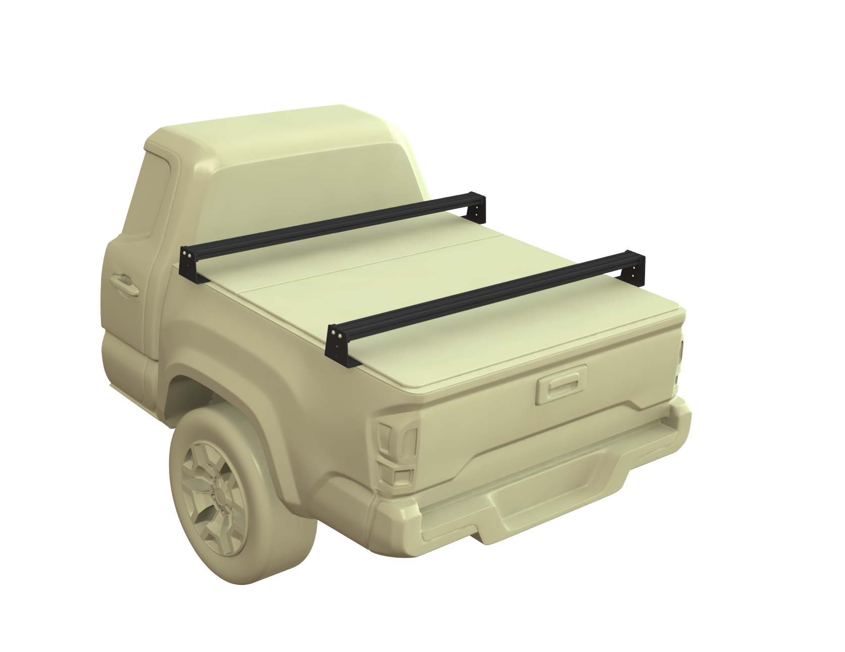 1st Gen Toyota Tacoma (1995-2004), Low Profile Bed Rack - Spirit of 1876 - BillieBars