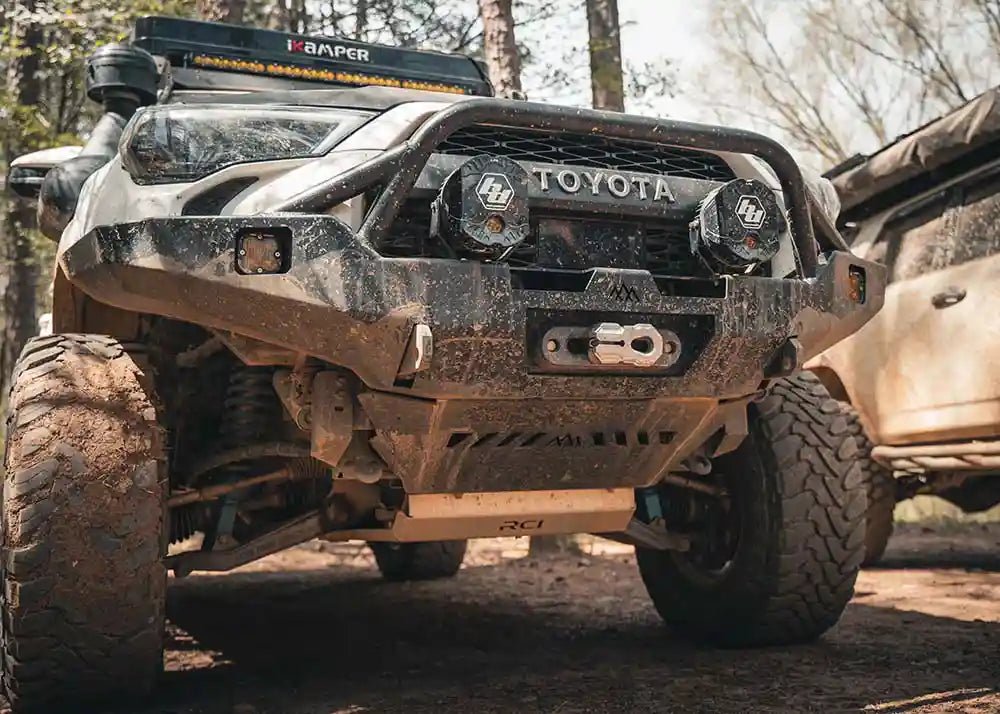 Toyota 4Runner 5th Gen (2010 - 2024) Aluminum Connector Skid Plate - Spirit of 1876 - Backwoods Adventure Mods