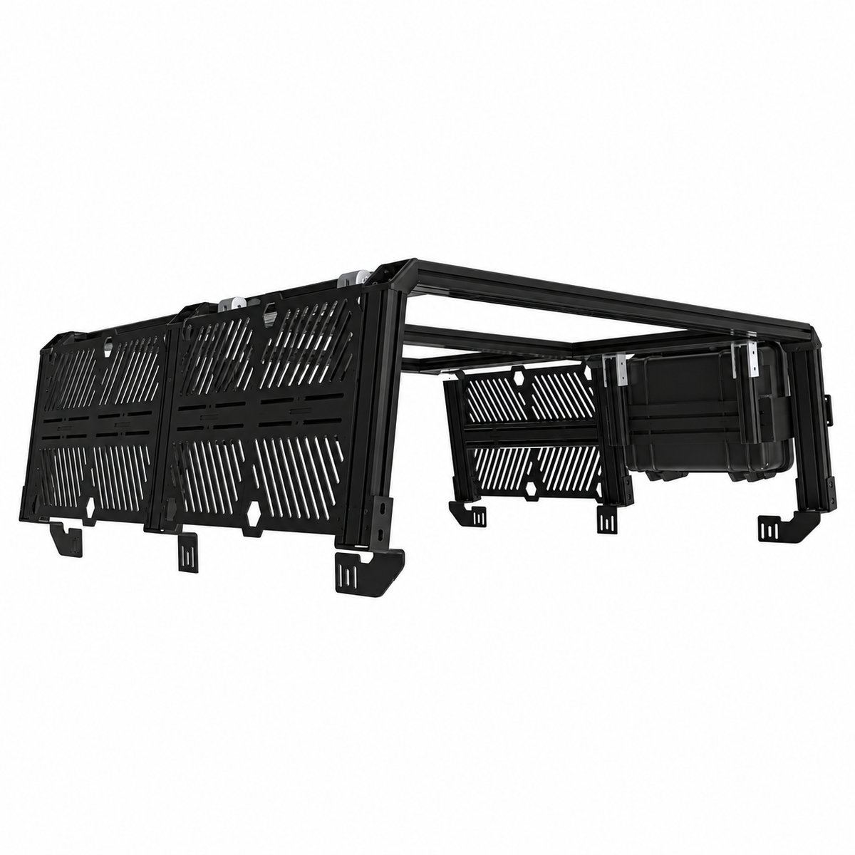 XTR Recessed Side Brace Brackets | Slim Rack Profile