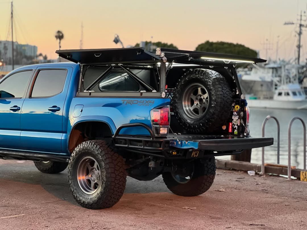Shoe Rack V2 - Tacoma / Tundra Truck Bed Spare Mount - Spirit of 1876