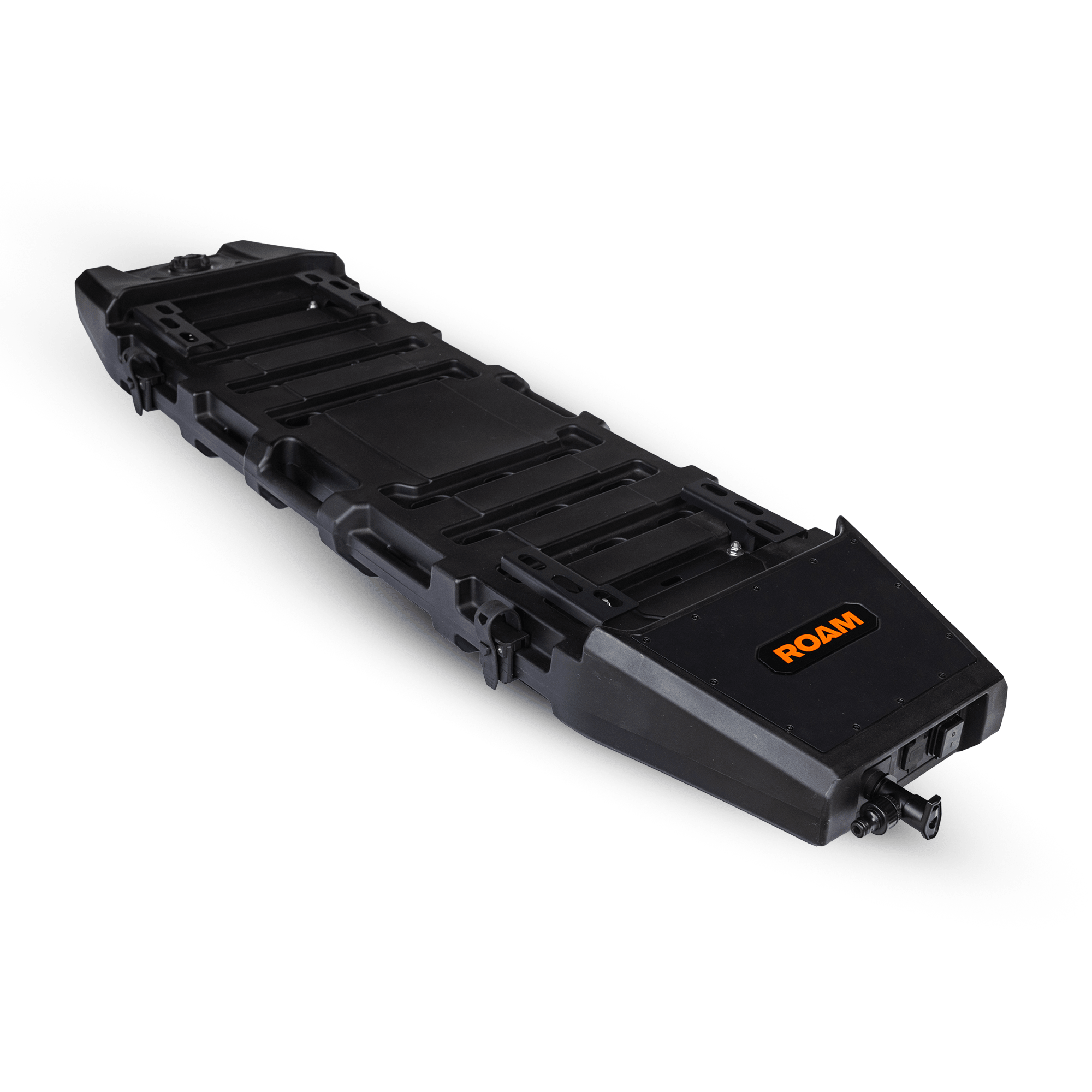 8.5 Gallon Electric Pump Tank & Traction Board Mount - Spirit of 1876 - ROAM Dealer Portal