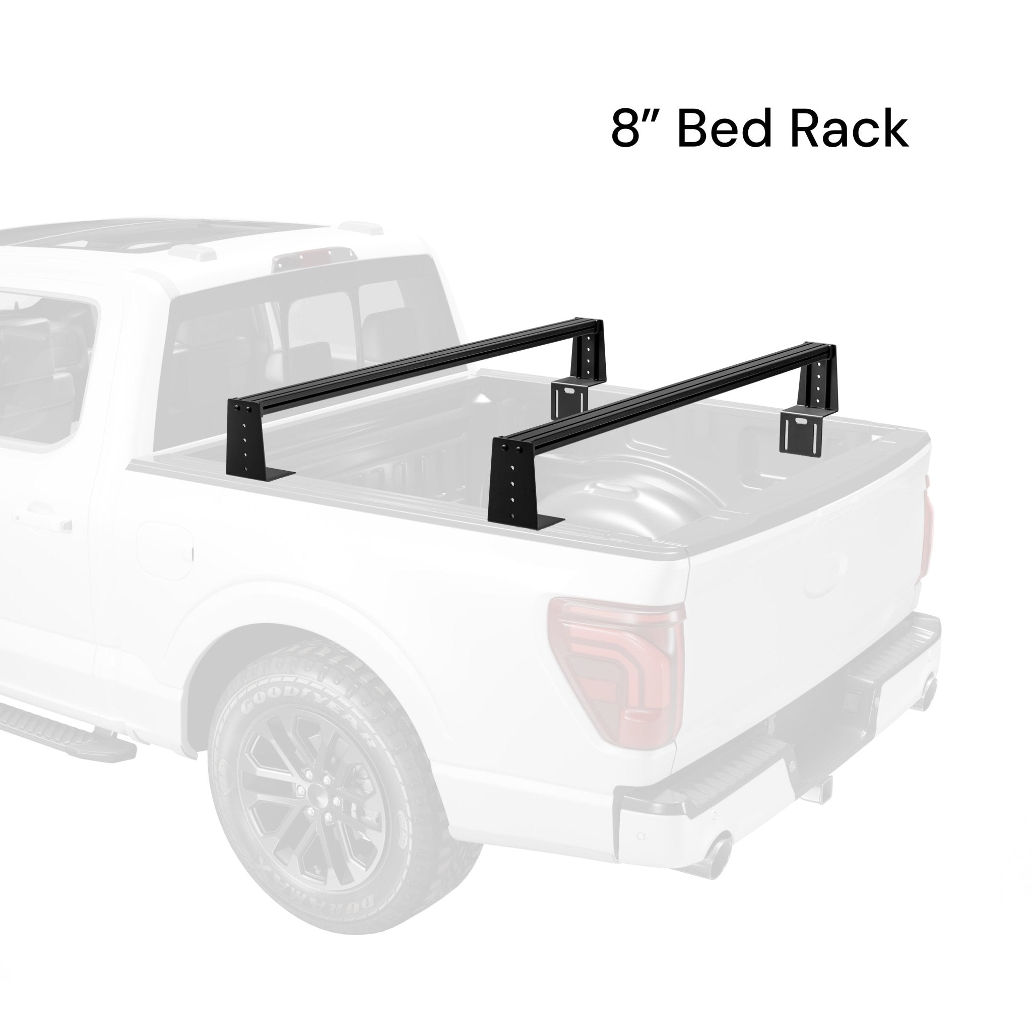 Silverado & Sierra EV Only, Low Profile Bed Rack - Spirit of 1876 - BillieBars