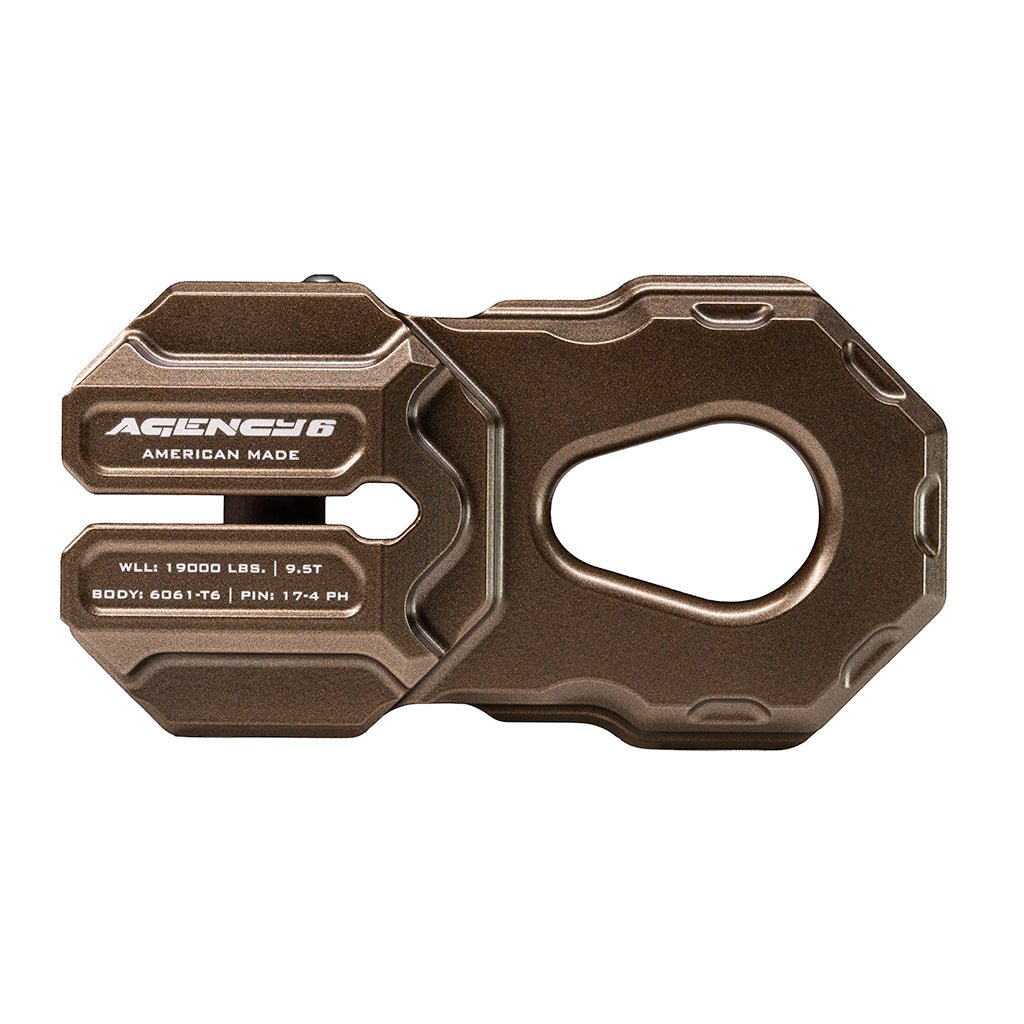 Billet Winch Shackle - Bronze - Spirit of 1876 - Agency6.com