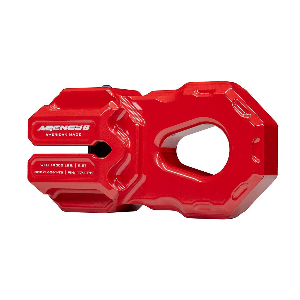 Agency 6 Billet Winch Shackle - Spirit of 1876 - Agency6.com