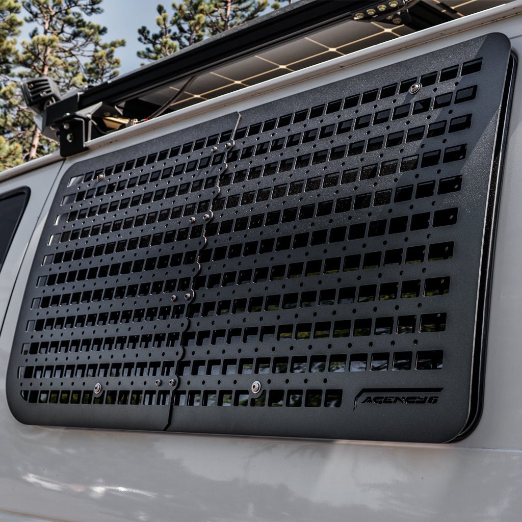 Ford E350 Drivers Side Window Molle GRIDS - Spirit of 1876 - Agency6.com
