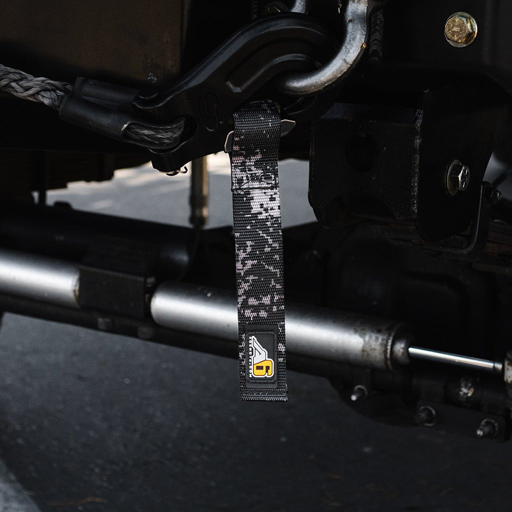 A6™ WINCH HOOK Pull Strap - 1.5 inch wide - Spirit of 1876 - Agency6.com