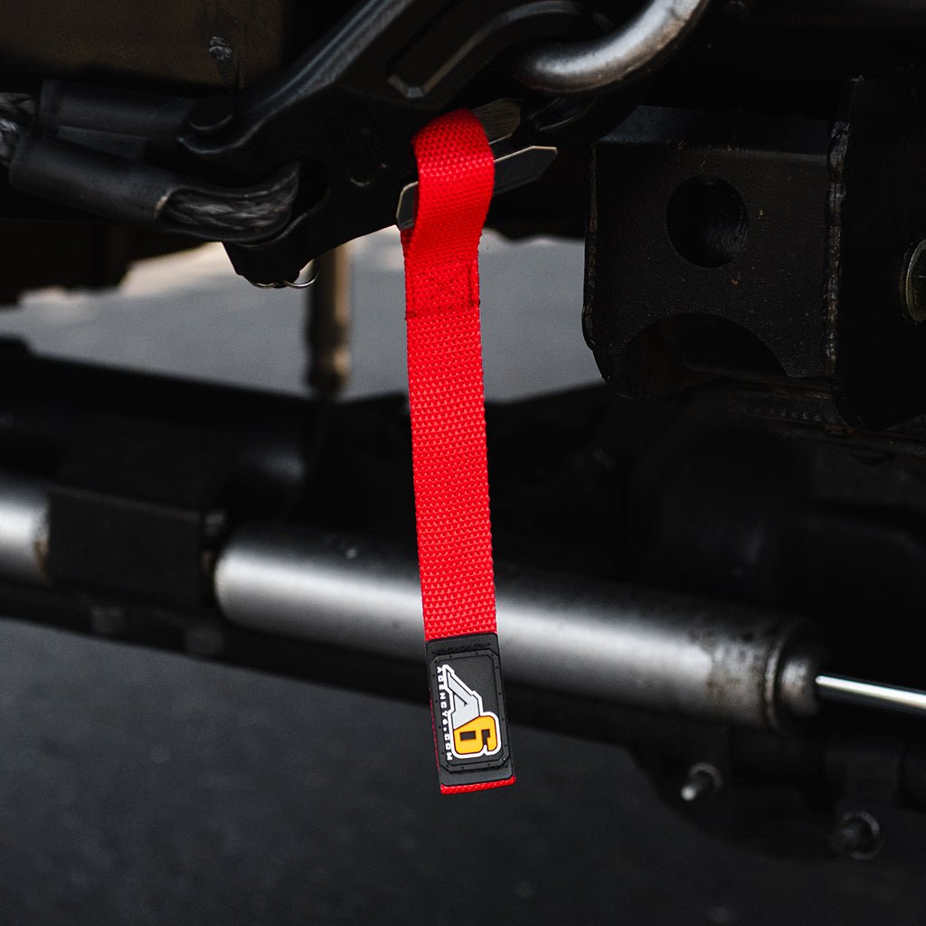 A6™ WINCH HOOK Pull Strap - 1 inch wide - Spirit of 1876 - Agency6.com