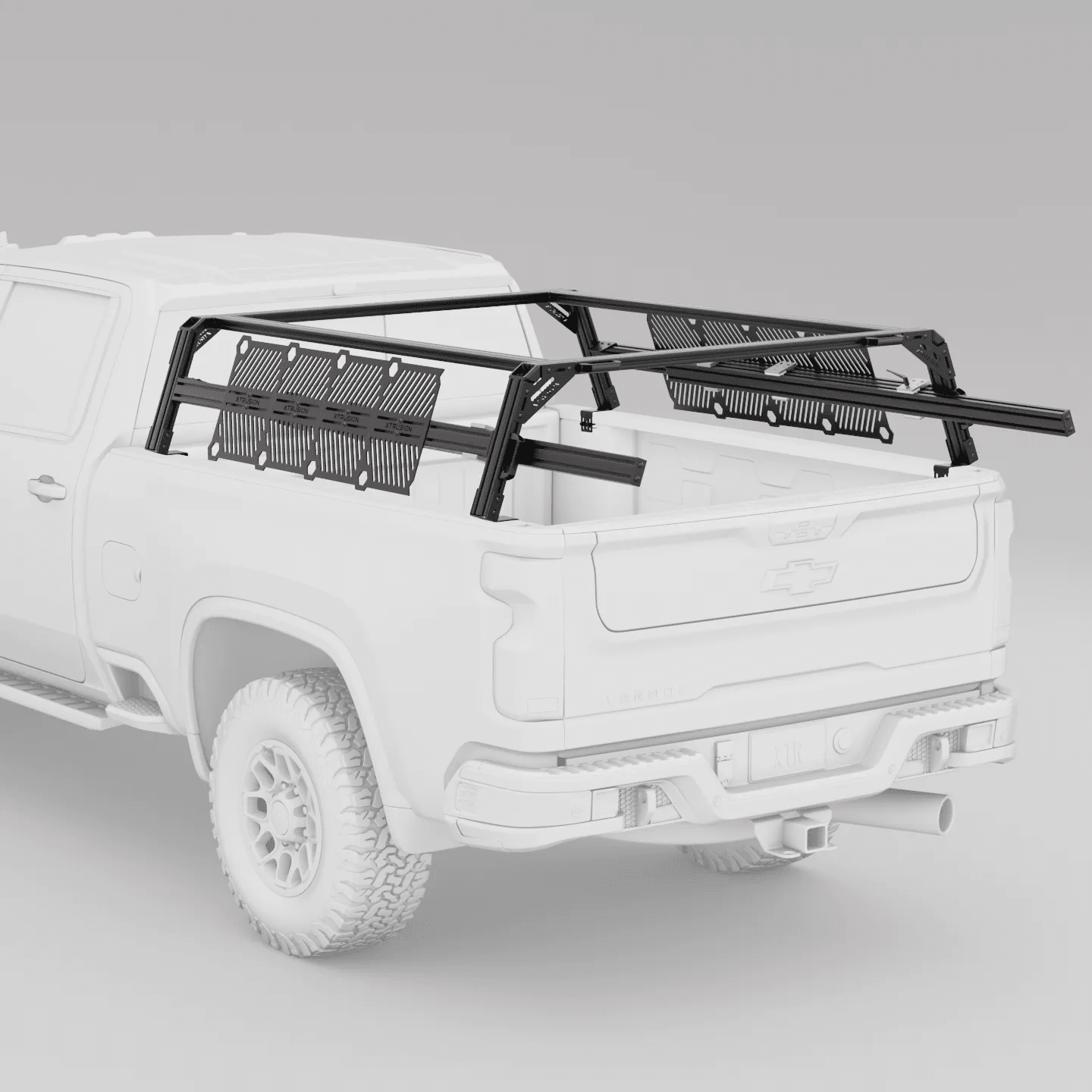XTR1 Bed Rack for Chevrolet Silverado & GMC Sierra 2500HD / 3500HD - Spirit of 1876 - Xtrusion Overland