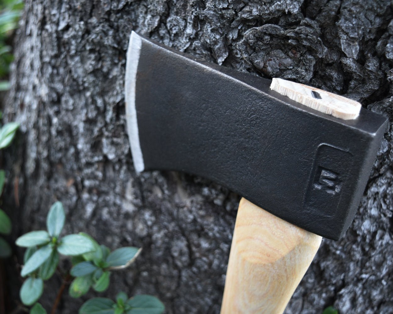 Sport Utility 2lb Camp Hatchet w/ 14" Curved Hickory Handle - Spirit of 1876
