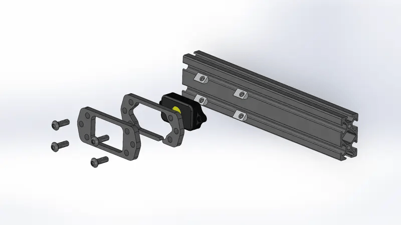 Sherpa Flat Light Brackets - Spirit of 1876Sherpa Equipment Company
