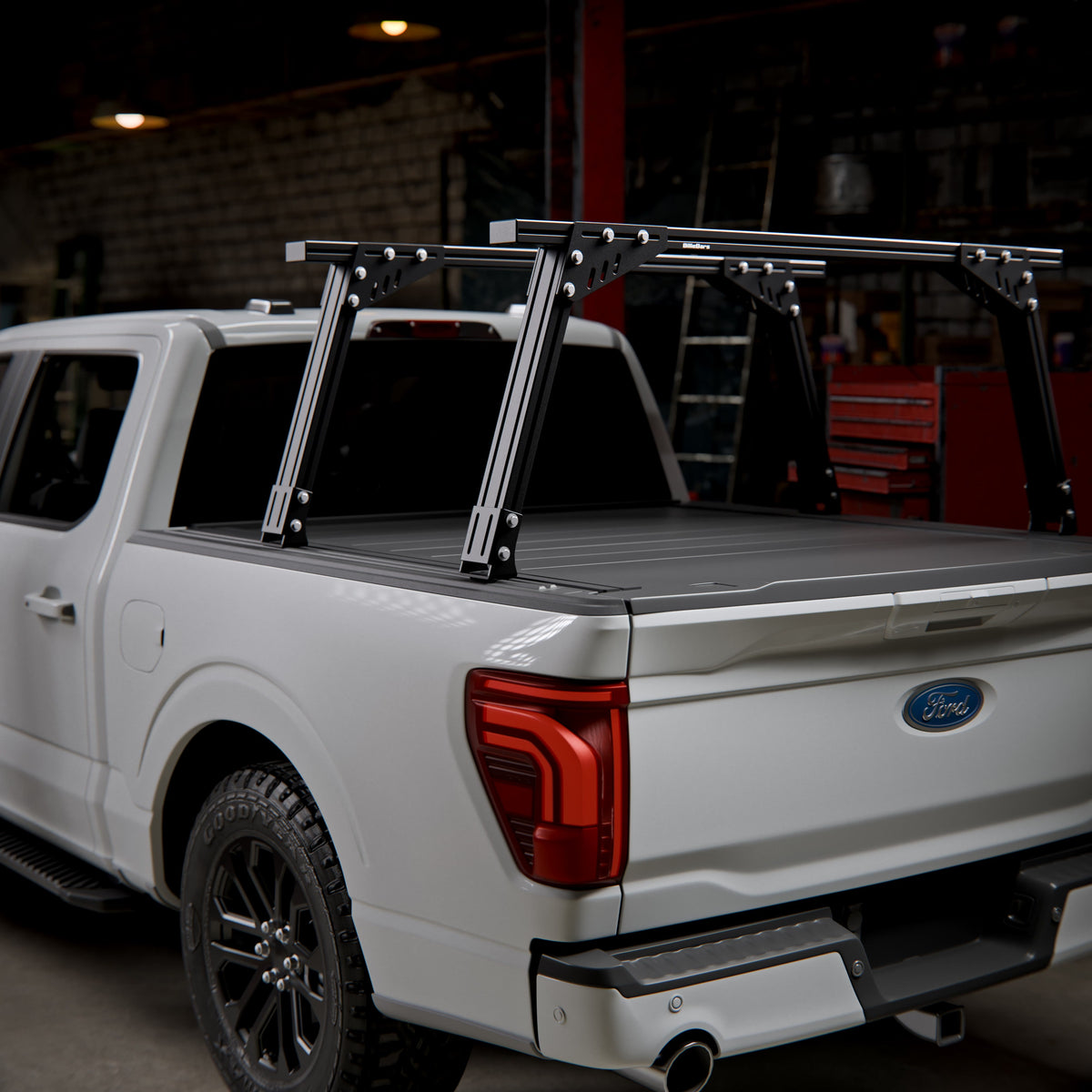 F150, F250, F350 - Bed Rack For Covers with T-slots
