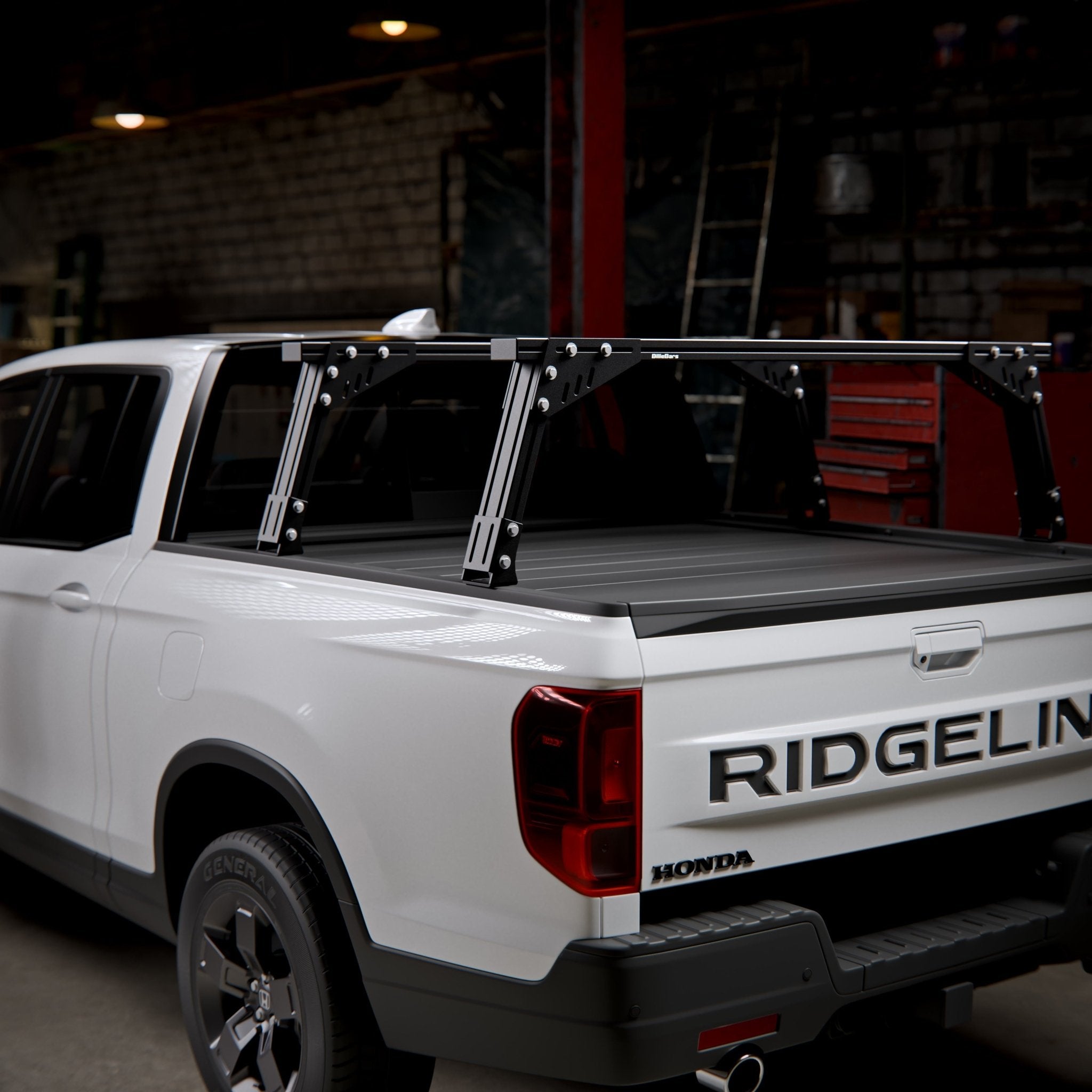 Ridgeline - Bed Rack for Covers with T-slots - Spirit of 1876 - BillieBars