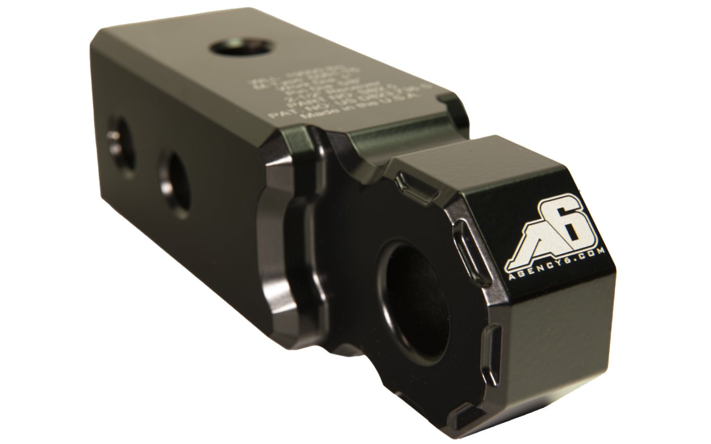 Shackle Block 2.5" Assembly - Black - Spirit of 1876 - Agency6.com