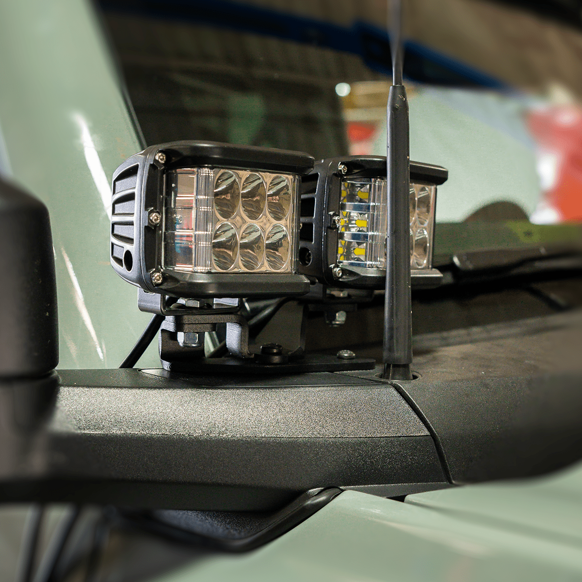 Ditch Light Mount For 2021+ Ford Bronco - Spirit of 1876Dealers of Cali Raised LED