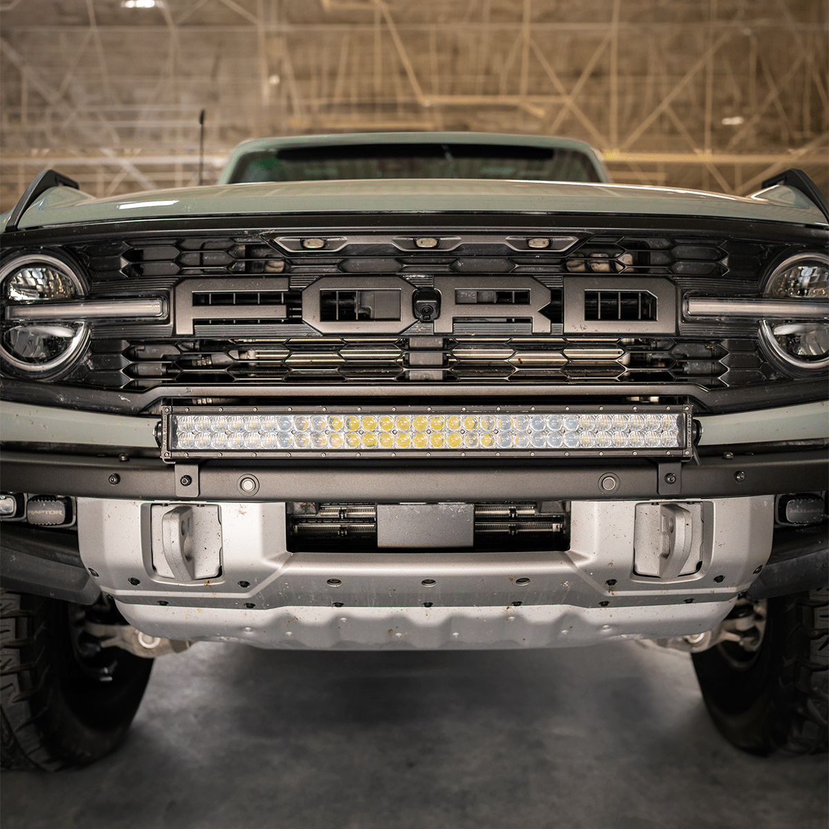 Bumper Light Bar Mount Fits 2021+ Ford Bronco Raptor - Spirit of 1876Dealers of Cali Raised LED