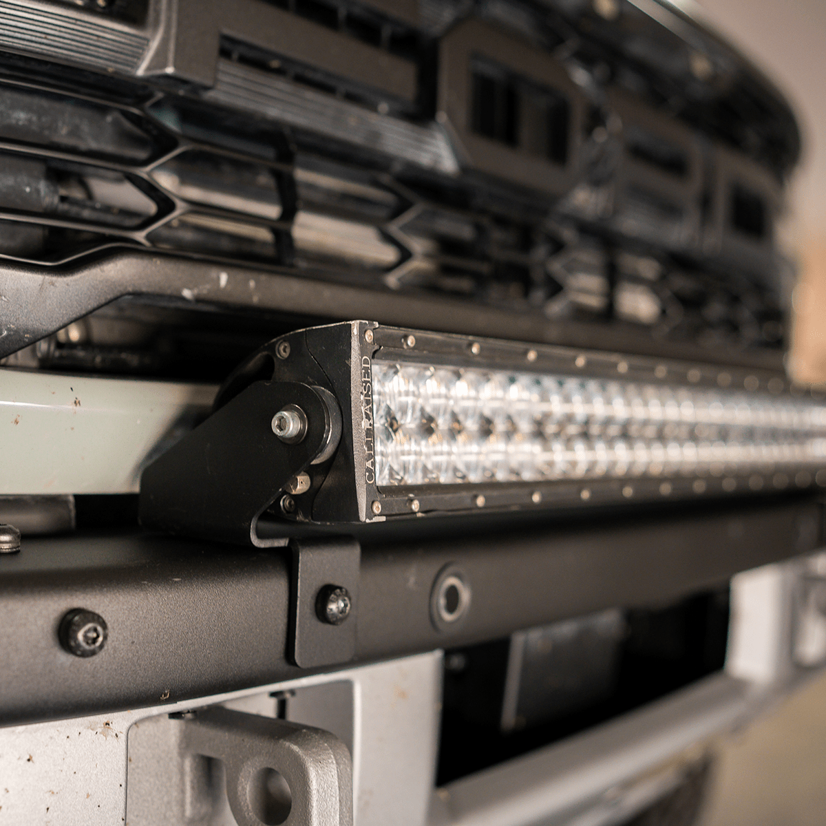 Bumper Light Bar Mounting Kit Fits 2021+ Ford Bronco Raptor - Spirit of 1876Dealers of Cali Raised LED