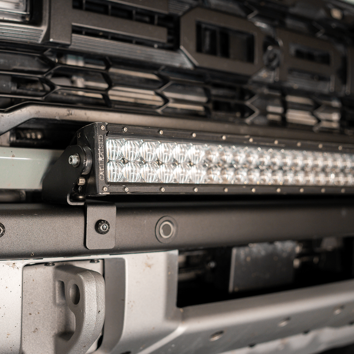 Bumper Light Bar Mounting Kit Fits 2021+ Ford Bronco Raptor - Spirit of 1876Dealers of Cali Raised LED