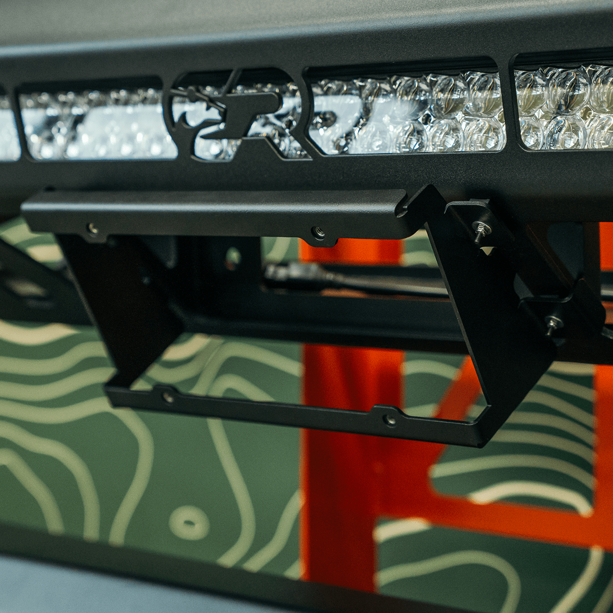 Cali Raised Stealth Bumper License Plate Mount - Spirit of 1876Dealers of Cali Raised LED