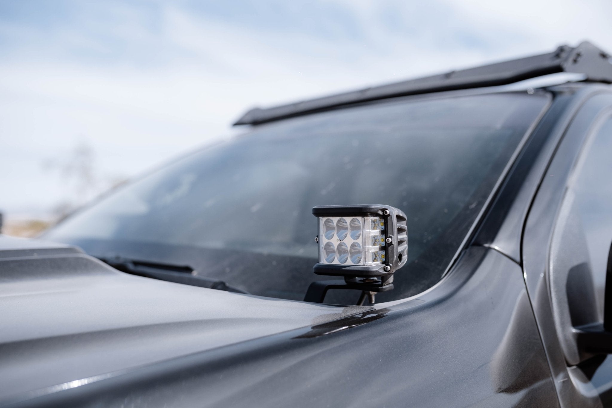 Low Profile Ditch Light Brackets Kit For 2015 - 2022 Chevy Colorado/Canyon - Spirit of 1876Dealers of Cali Raised LED