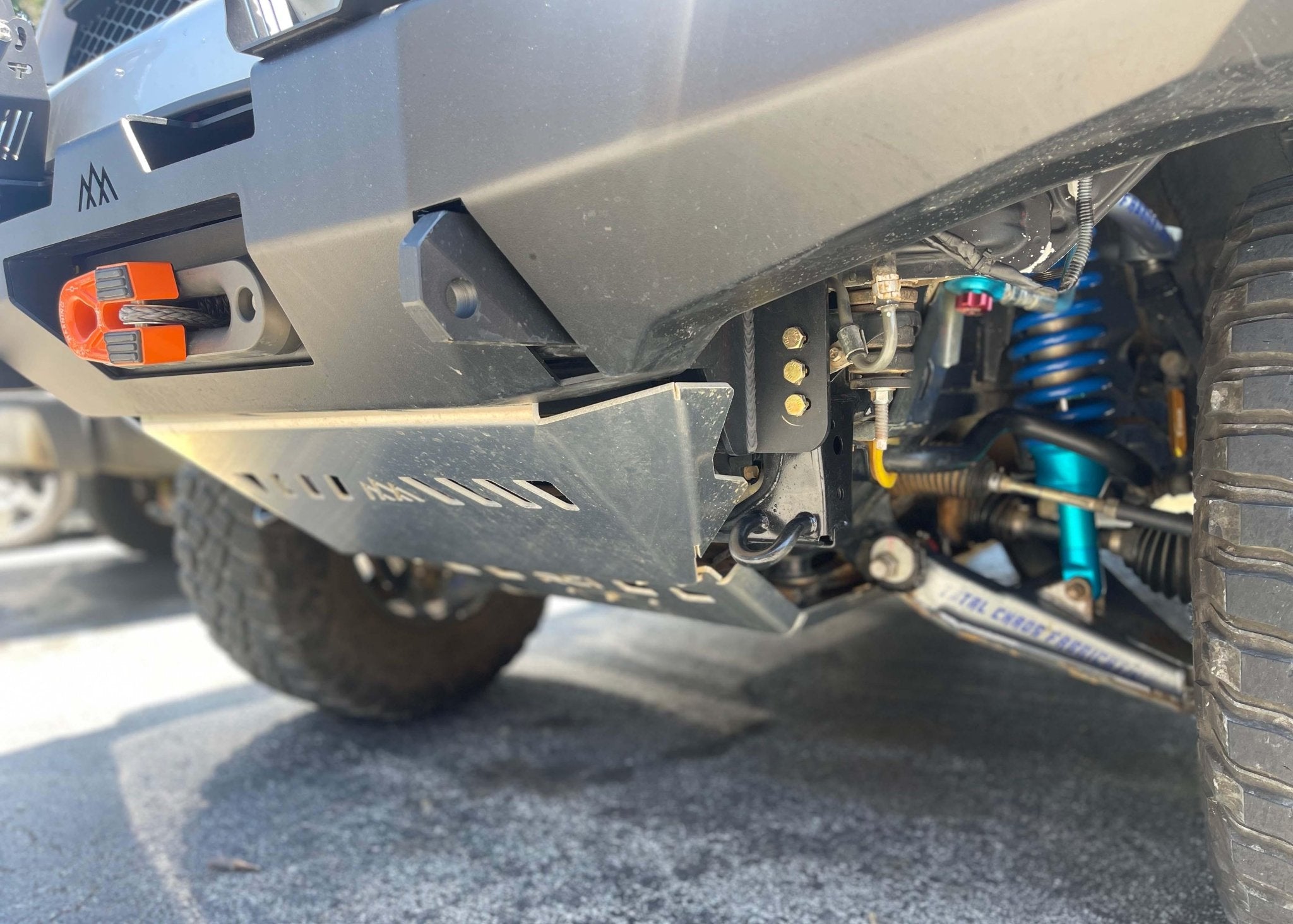 Toyota 4Runner 5th Gen (2010 - 2024) Aluminum Connector Skid Plate - Spirit of 1876Backwoods Adventure Mods