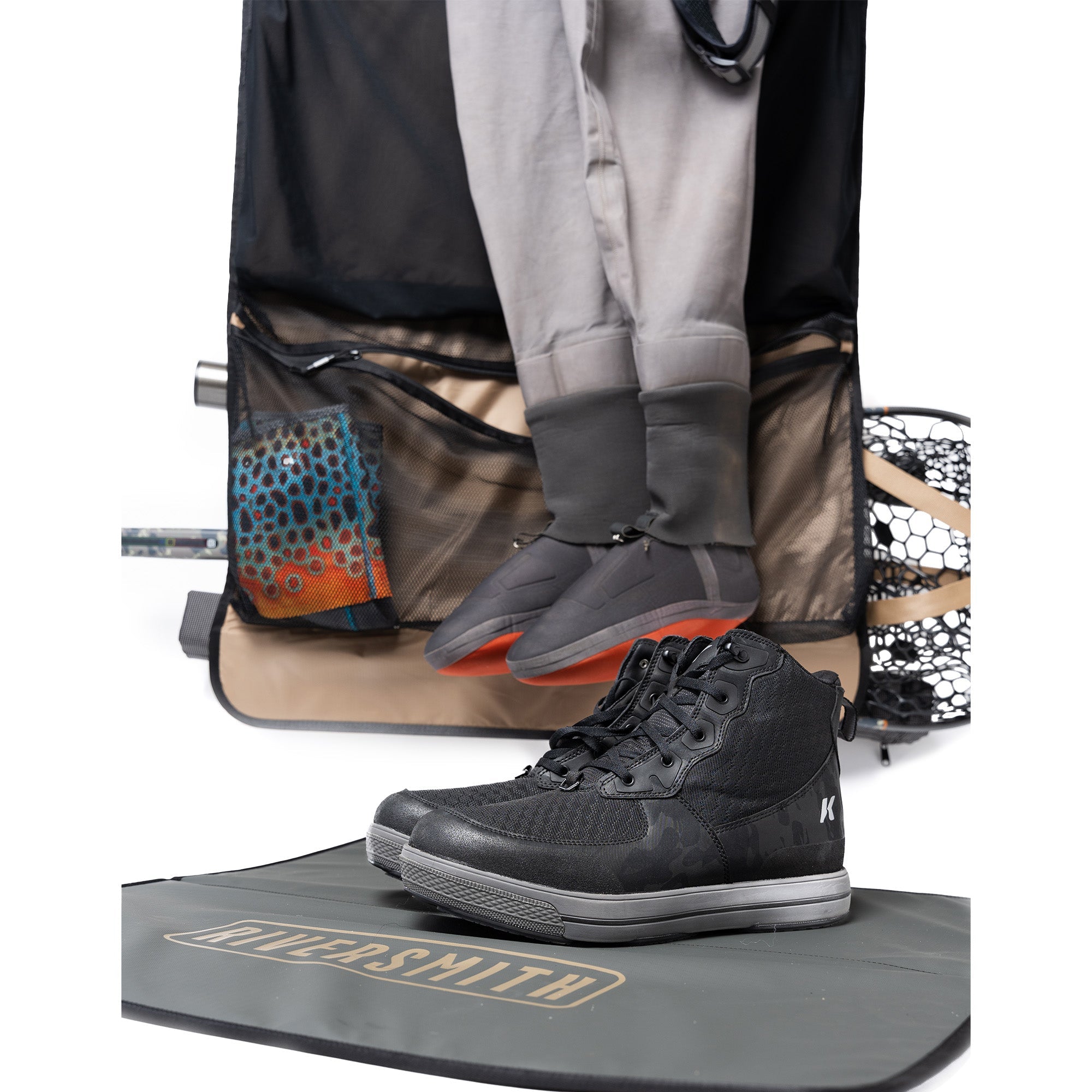 The Gear - Roll: Wader Bag - Spirit of 1876 - Riversmith Inc