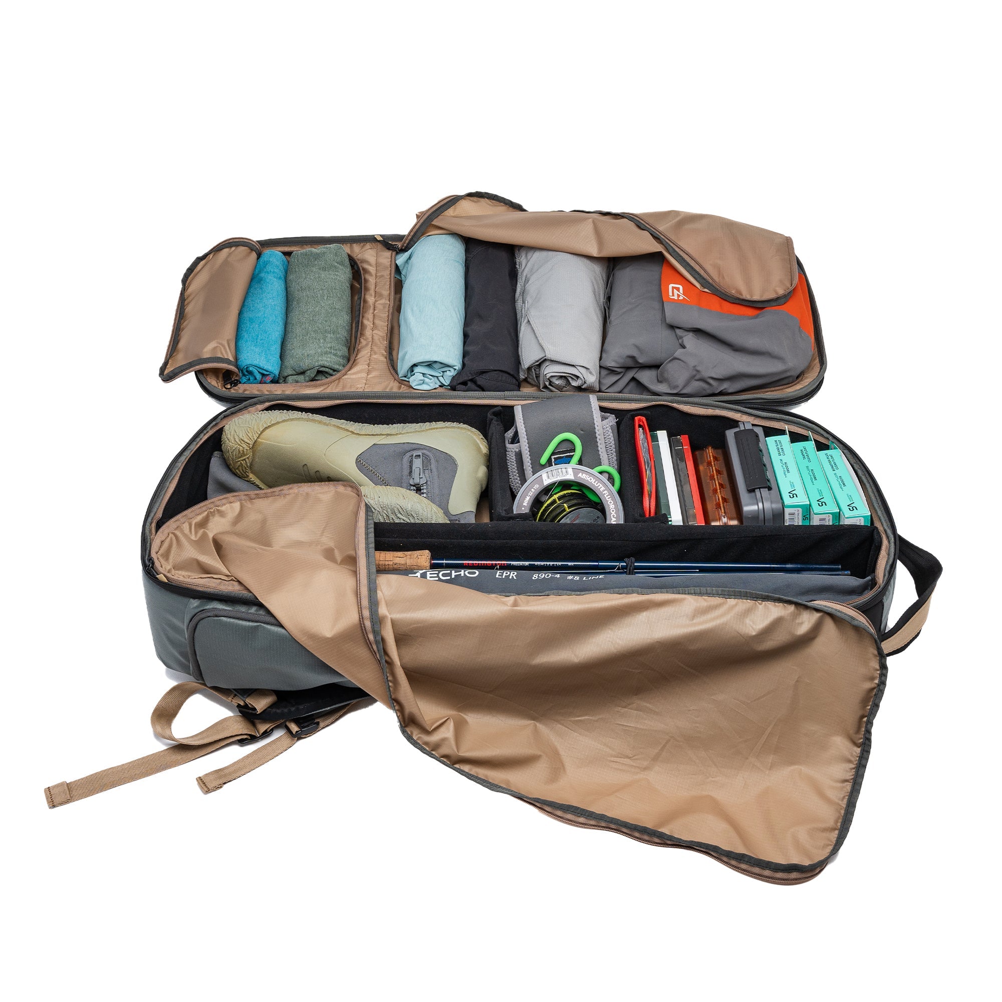 The Travel Pack: Fly Fishing Travel Bag - Spirit of 1876 - Riversmith Inc