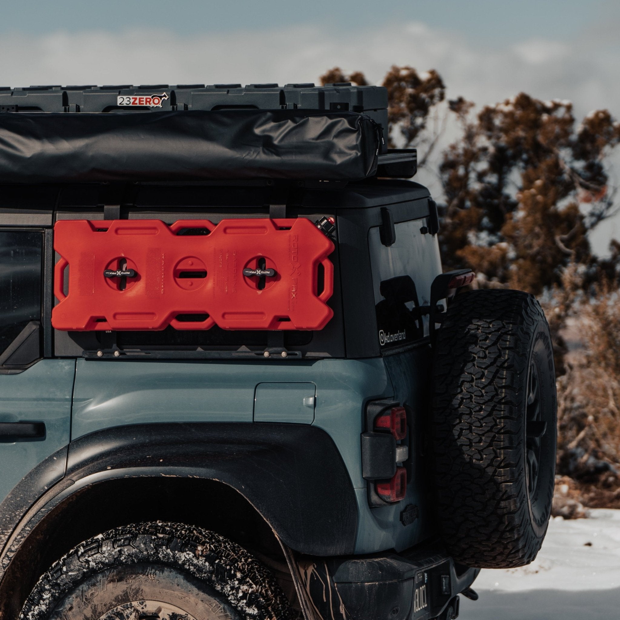 Pak Rax kit for the Ford Bronco (2021 - Current) - Spirit of 1876 - TrailRax