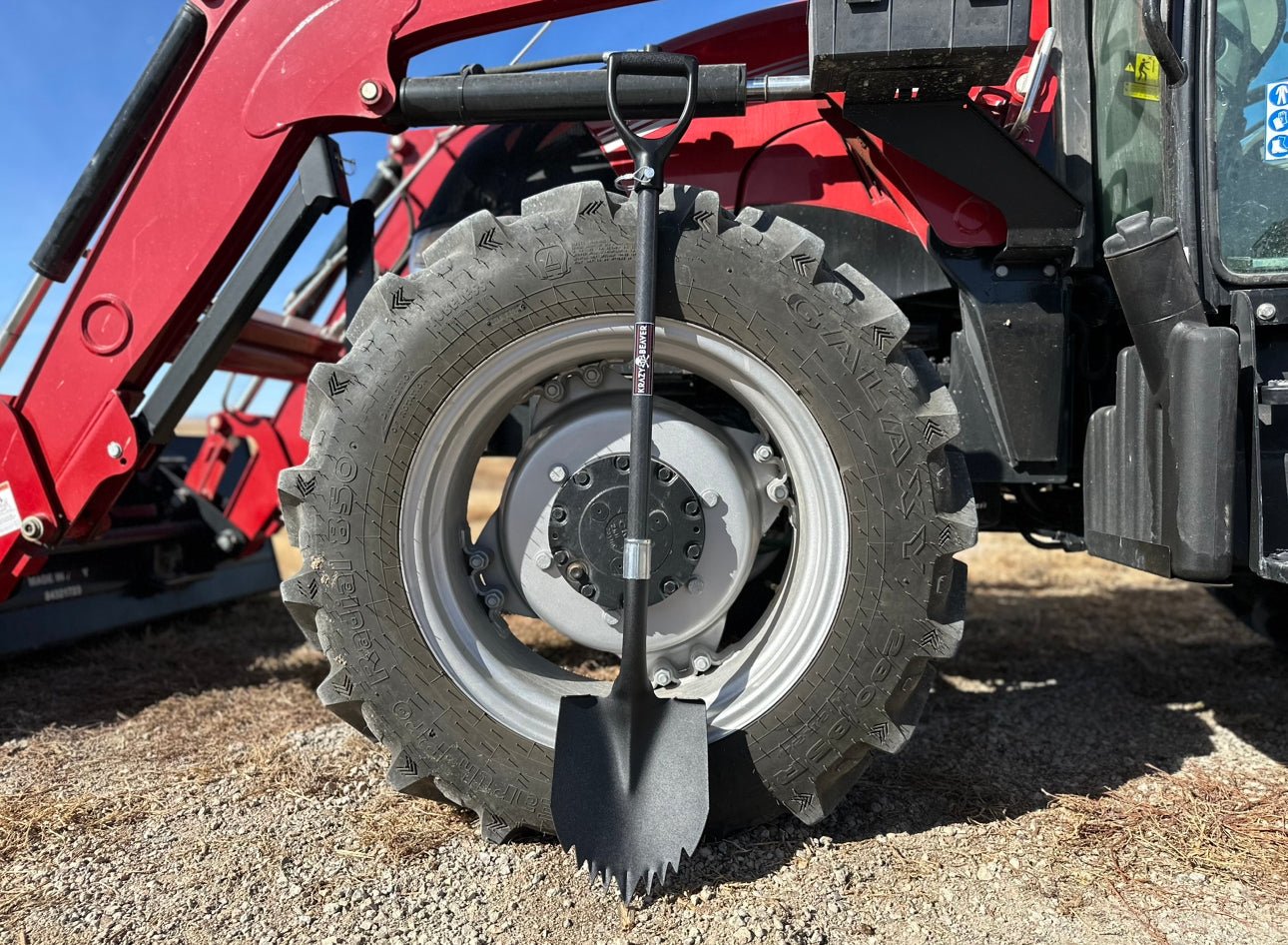 Krazy Beaver Shovel XL (Black Textured Head / Black Handle) - Spirit of 1876