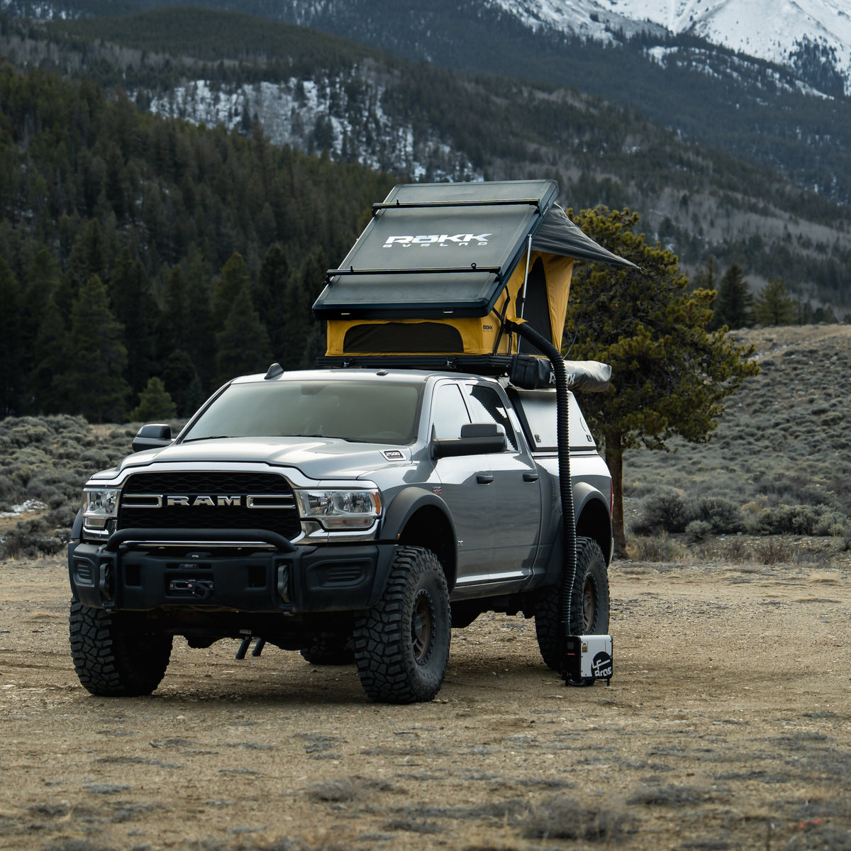 The ÖVRLNDR 2P (Tan) & FREE RTT Awning